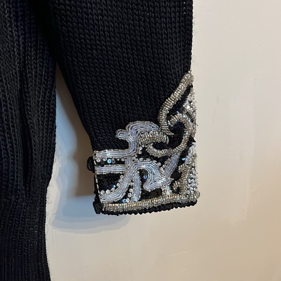 Della Knit VINTAGE sweater Women's Size M wool angora - Picture 8 of 14